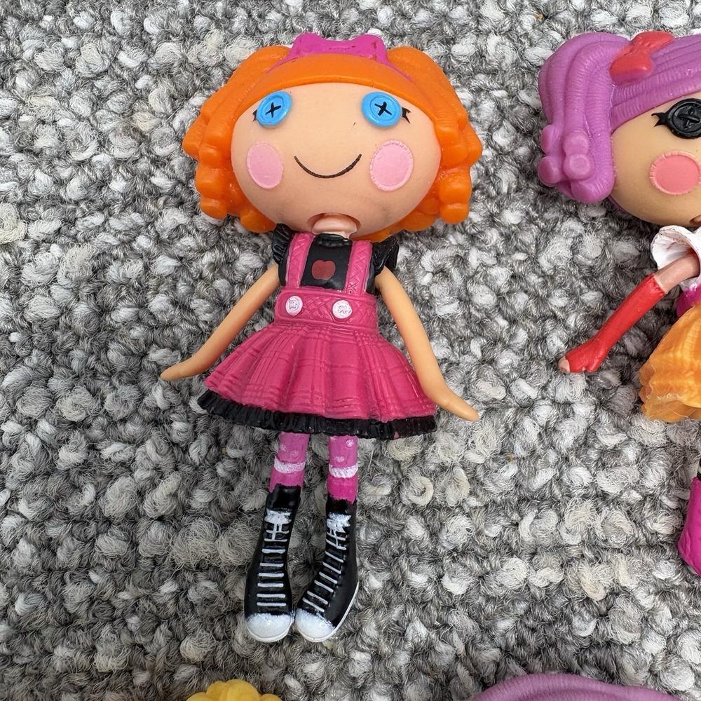 Lalaloopsy Mini Dolls 5 In All With Mini Animals EUC Great Collection - Picture 4 of 12